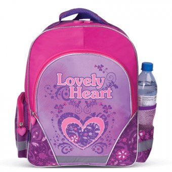 Школьный рюкзак "Lovely heart" для девочек младших классов ПИФАГОР 223847