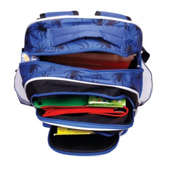 Школьный рюкзак "Spider" с EVA спинкой для мальчиков младших классов BRAUBERG 223752
