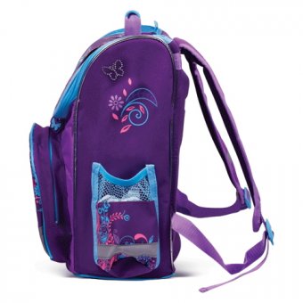 Ранец жесткокаркасный для девочек "Spring melody" BRAUBERG 223673