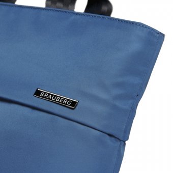 Женская сумка для ноутбука и планшета "Novel" синяя BRAUBERG 240506