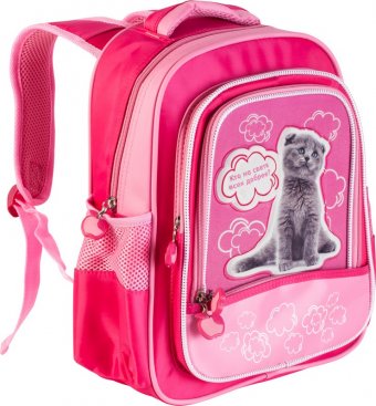Рюкзак школьный для девочек младших классов Animals №1 School 276764