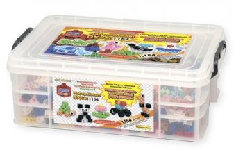 Детский конструктор ARTEC "Dream DX Set 1154" Знаток, прозрачный контейнер