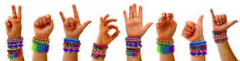 Набор резинок для плетения Loom Bands 600шт.