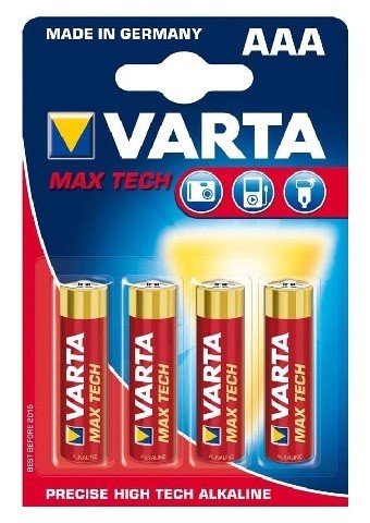 Элемент питания VARTA MAX TECH 4703 LR03 BL4