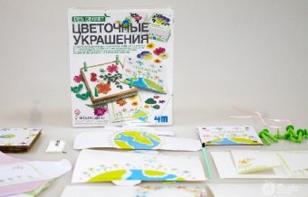 Набор для научного творчества 4М "Цветочные украшения"