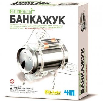 Развивающий конструктор 4M "Банка Жук"