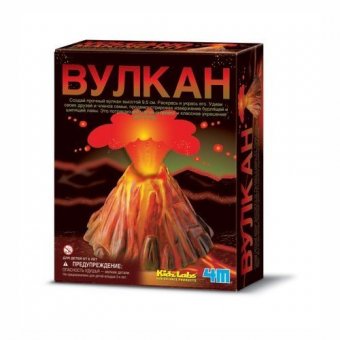 Развивающий набор-конструктор 4М "Вулкан"