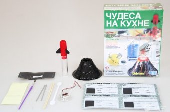 Набор-конструктор для опытов "Чудеса на кухне" 4М
