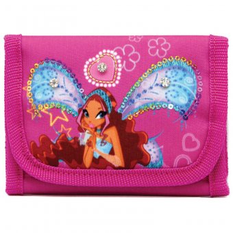 Кошель школьный 1 отделение "Winx Beleivex Japan", 90*125