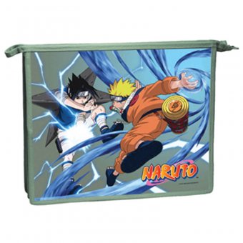 Папка для тетрадей 1 отделение, А5, "Naruto", на молнии