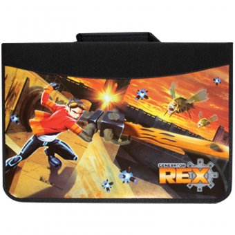 Папка для труда 1 отделение, А4, "Generator Rex", на молнии, с ручкой