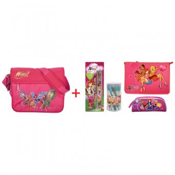 Сумка "Winx" 30*35+подарок 210840