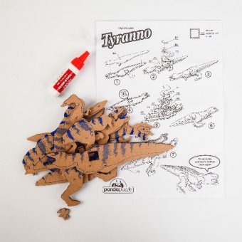 Конструктор Пазл 3D «Динозавры. Тираннозавр»