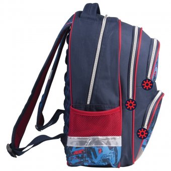 Рюкзак BRAUBERG с EVA спинкой для начальной школы, для мальчиков, Внедорожник, 38*30*14 см, 19 л, 225435