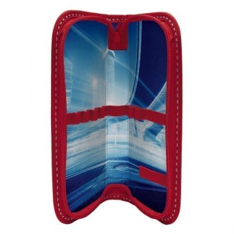Пенал BRAUBERG 1 отделение, для начальной школы, для мальчиков, Красное авто 19*7 см, 103721