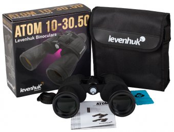 Бинокль Levenhuk (Левенгук) Atom 10–30x50
