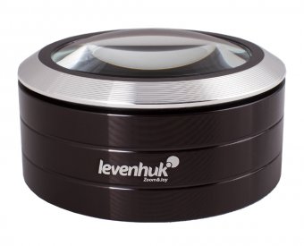 Лупа Levenhuk (Левенгук) Zeno 900, 5x, 75 мм, 3 LED, металл