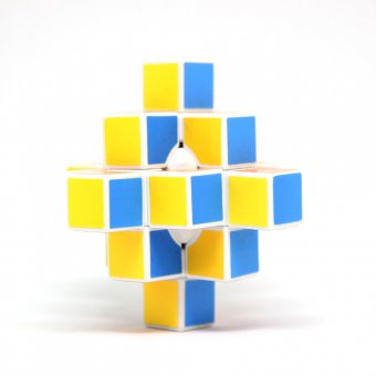 Головоломка Крест, кубик без угловых элементов