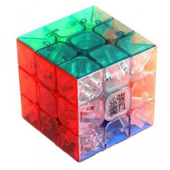 Кубик-головоломка 3х3 Transparen metarial стикер