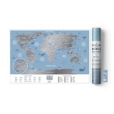 Скретч-карта мира Weekend World Travel Map 