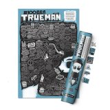 Мотивационный постер для мальчиков 100 дел TrueMan edition