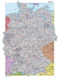 Административная карта Германии 70*50 см