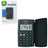 Калькулятор CASIO карманный HL-820LV-BK-S, 8 разряд., пит.от батар-и,104х63х7,4мм, блистер, черный