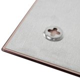 Доска стеклянная магнитно-маркерная 60x80см, зеленая, OFFICE, "2х3"   TSZ86 G