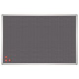 Доска для информации фетровая с металлической сеткой, PIN MAG, 60x90см, OFFICE, "2х3"  TPA96