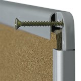 Доска пробковая 100x200см, алюминиевая рамка, OFFICE, "2х3"   TCA1020