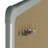 Доска пробковая 60x90см, алюминиевая рамка, OFFICE, "2х3"   TCA96