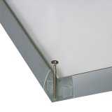 Доска-витрина магнитно-маркерная, 1 лист А4, алюминиевая рамка, OFFICE, "2х3"   GS41A4