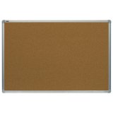 Доска-витрина пробковая, 90x120см, OFFICE, алюминиевая рамка, "2х3"   GK1129