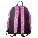 Рюкзак BRAUBERG универсальный, сити-формат, фиолетовый, Сердечки, 23 литра, 43*34*15