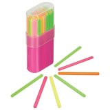 Счетные палочки СТАММ (30 шт) многоцветные, в пластиковом пенале, СП06