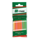 Счетные палочки СТАММ (30 шт) многоцветные, европдвес, СП01