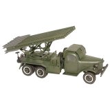 Модель для сборки автотранспорт Миномет реактивный гвардейский БМ-13 "Катюша", масштаб 1:100, Звезда, 6128