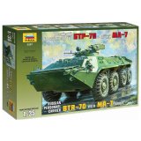 Модель для склеивания автотранспорт Бронетранспортер советский БТР-70 (Афганская война), 1:35, Звезда, 3557