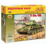 Модель для склеивания танк Средний советский Т-34/85 образца 1944, масштаб 1:35, Звезда, 3533П