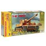 Модель для склеивания танк Тяжелый немецкий T-VI "Тигр", масштаб 1:35, Звезда, 3646П