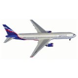 Модель для склеивания самолет Авиалайнер пассажирский американский Боинг 767-300, 1:144, Звезда,7005