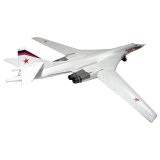 Модель для склеивания самолет Бомбардировщик сверхзвуковой стратегический Ту-160, 1:144, Звезда,7002