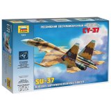Модель для склеивания самолет Истребитель российский Су-37, масштаб 1:72, Звезда, 7241