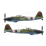 Модель для склеивания самолет Штурмовой советский Ил-2 образца 1942, масштаб 1:72, Звезда, 7279