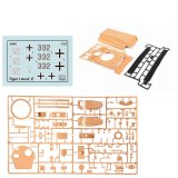 Модель для склеивания танк Тяжелый немецкий T-VI "Тигр", масштаб 1:35, Звезда, 3646