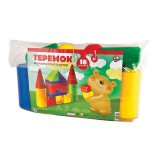Конструктор пластиковый "Теремок", 18 элементов, в ПВХ сумке, цветной, 10 КОР, 01594