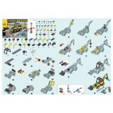 Конструктор пластиковый Кран М "Большая стройка", 104 детали, SuperBIock, GI-6273