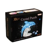 Игрушка развивающая 3D Crystal Puzzle "Дельфин", ХL, 95 элементов, HJ031147