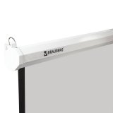 Проекционный матовый настенный экран Brauberg Wall 180*180 см