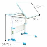 Школьная парта-трансформер Comfort-80 Rifforrma Blue